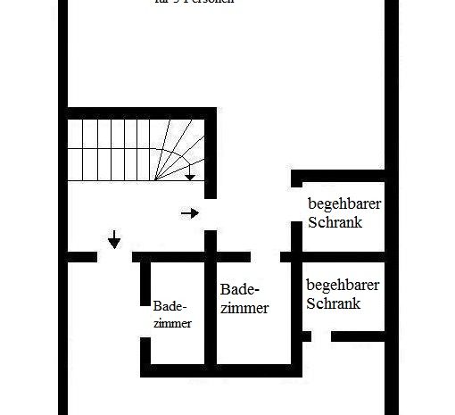 Grundriss Obergeschoss